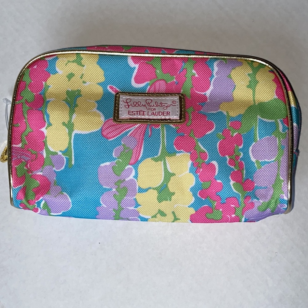 Lilly Pulitzer for Estee Lauder cosmetic bag